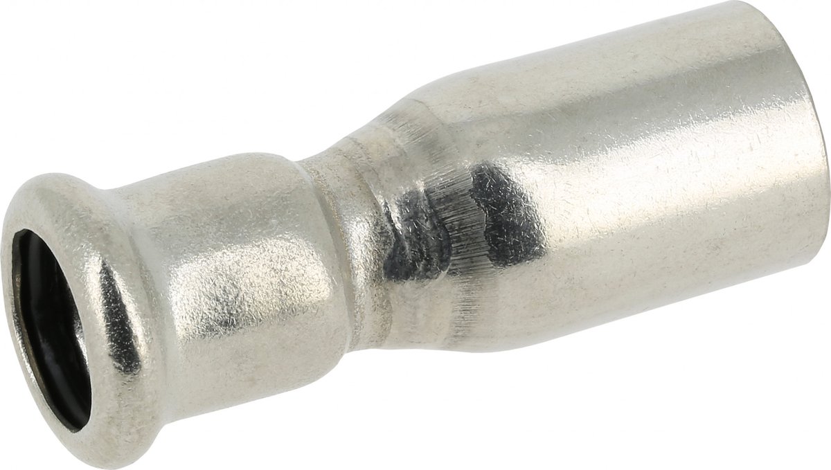 Bonfix Press - RVS 316 - perskoppeling - Insteek verloopkoppeling - 28 x 18 mm - insteek - KIWA - DVGW - WRAS keur