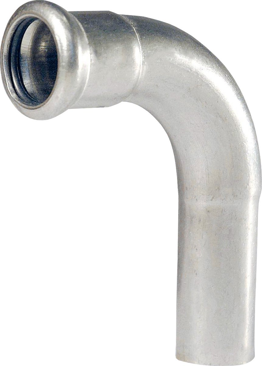 Bonfix Press - RVS 316 - perskoppeling - Insteekbocht - 90° - 35 x 35 mm - insteek x Press - KIWA - DVGW - WRAS keur