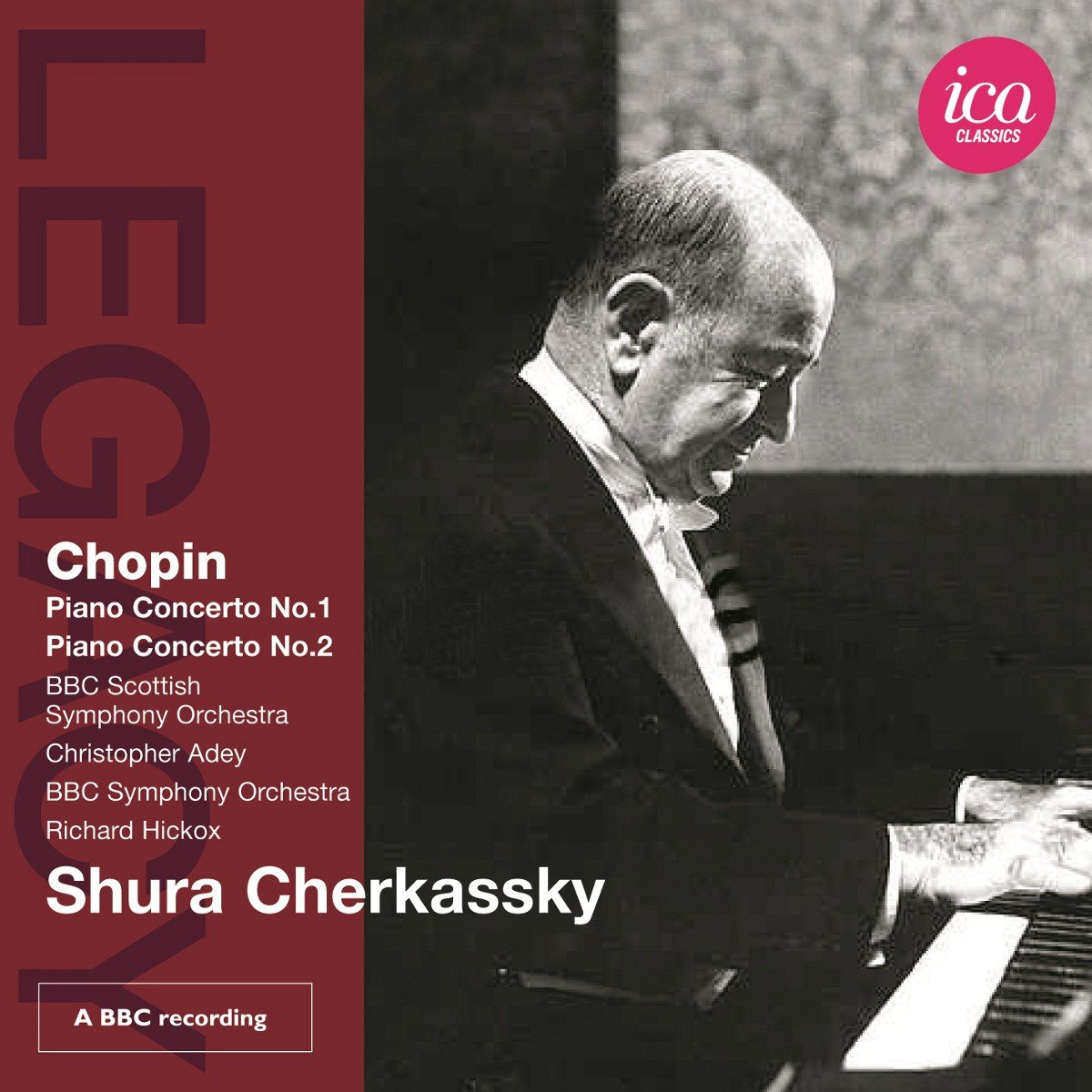 Shura Cherkassky, BBC Scottish Symphony Orchestra - Chopin: Piano Concerto No.1 & No.2 (CD)