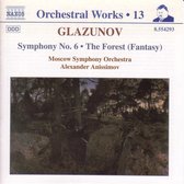 Moscow Symphony Orchestra, Alexander Anissimov - Glazunov: Symphony No. 6 / The Forest (Fantasy) (CD)