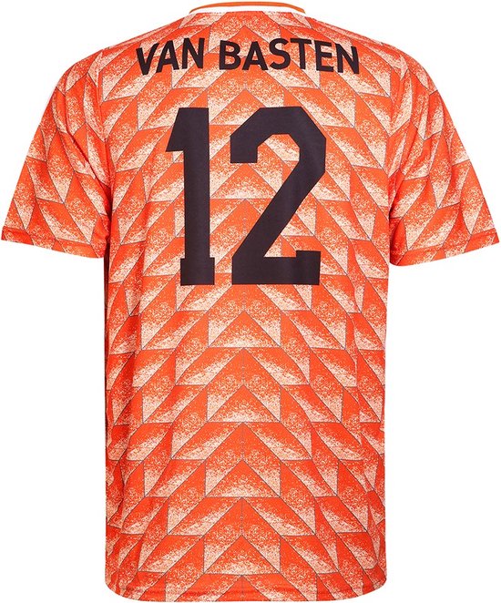 EK 88 Voetbalshirt van Basten - Nederlands Elftal - Oranje shirt - Voetbalshirts Kinderen - Jongens en Meisjes - Sportshirts - Volwassenen - Heren en Dames-L