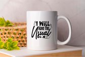 Mok I Will Have The Usual - FamilyTime - Gift - Cadeau - FamilyFirst - LoveMyFamily - FamilyFun - Gezinsleven - FamilieTijd - FamilieEerst - FamilieSamen