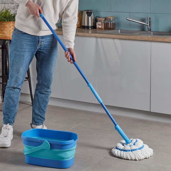Spontex Twist Mop Microvezel Navulling, 1 stuks