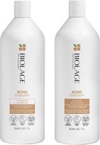 Matrix Biolage - Bond Therapy Shampoo & Conditioner -Voor Haarbreuk - Voordeelverpakking - 2 x 1000ml
