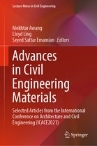 Lecture Notes in Civil Engineering- Advances in Civil Engineering Materials