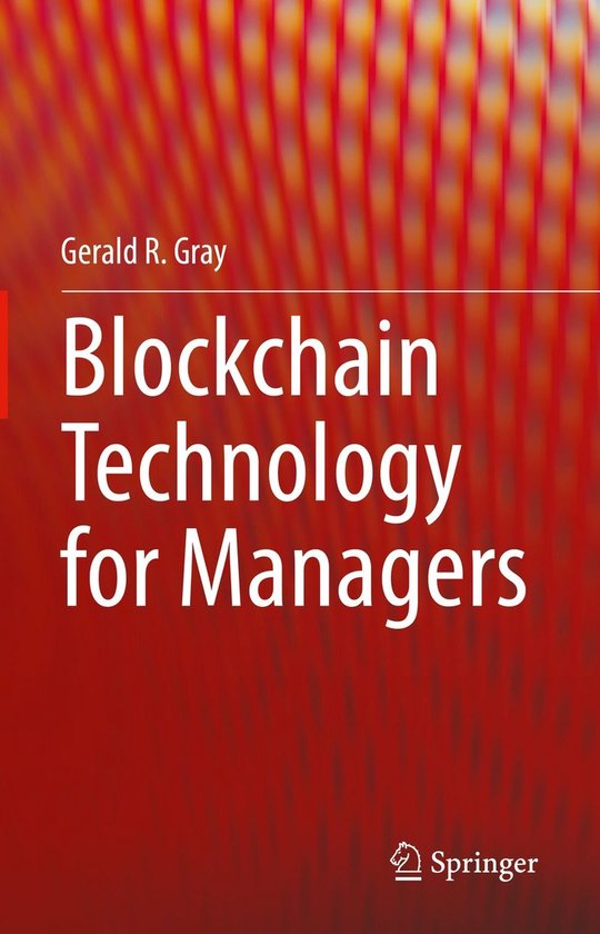 Computer Science (R0) - Blockchain Technology for Managers - cover