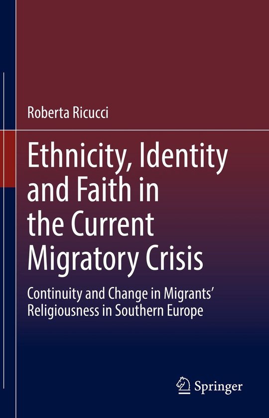 Ethnicity, Identity and Faith in the Current Migratory Crisi ... - cover