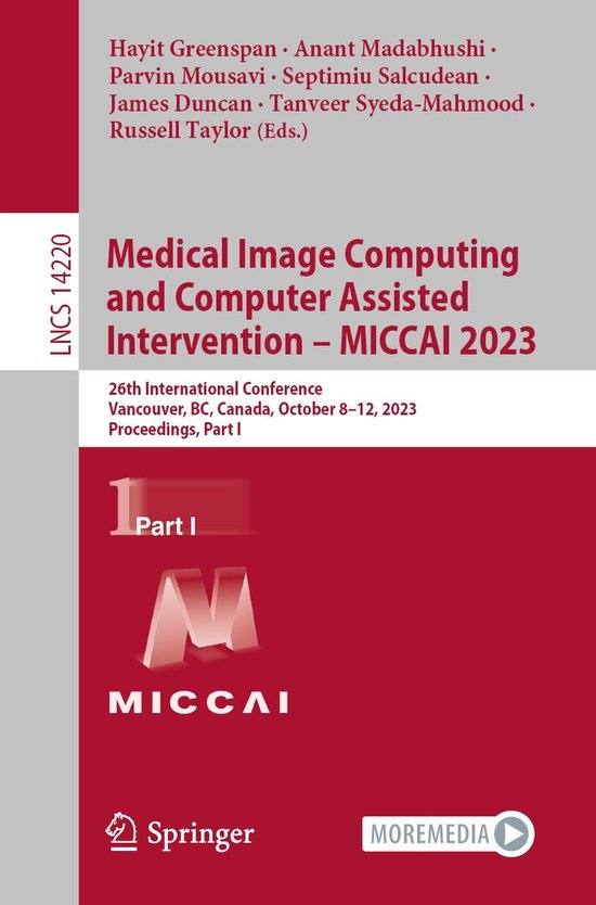Computer Science (R0) 1 - Medical Image Computing and Comput ... - cover