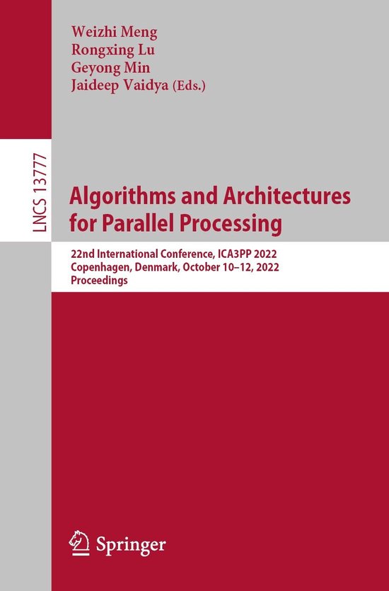 Springer Nature Proceedings Computer Science - Algorithms an ... - cover