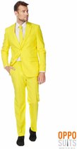 OppoSuits Yellow Fellow - Mannen Kostuum - Geel - Feest - Maat 56
