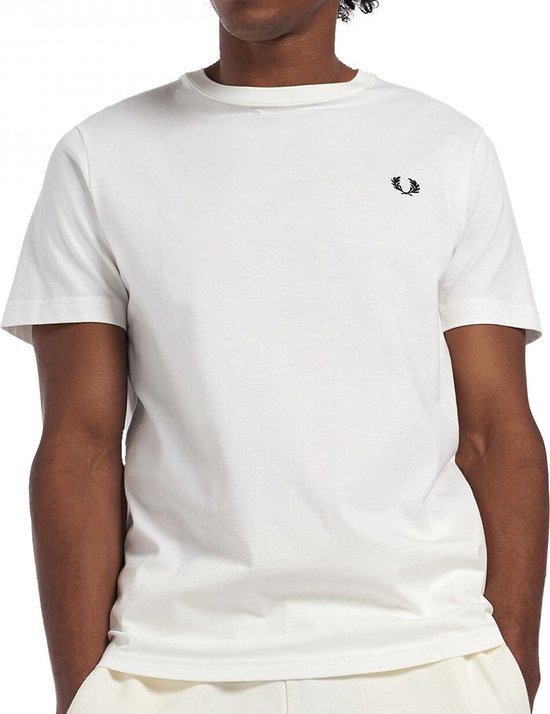Fred Perry - Crew Neck T-Shirt - Wit T-Shirt