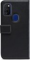 Mobilize Classic Gelly Wallet Telefoonhoesje geschikt voor Samsung Galaxy M21 Hoesje Bookcase Portemonnee - Zwart