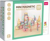 KEBO magnetisch speelgoed - magnetic tiles - magnetische tegels - magnetische bouwstenen - constructie speelgoed - montessori speelgoed - knikkerbaan 158pcs - KBKG-158