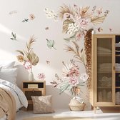 muursticker - wanddecoratie, geschikt voor woonkamer slaapkamer en bank, achtergrond ‎32.5 x 4.7 x 4.7 cm