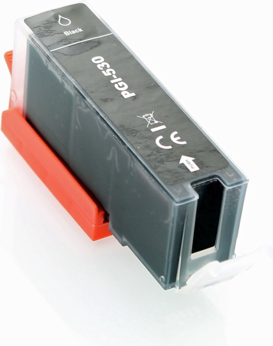 ABC huismerk inkt cartridge geschikt voor Canon PGI-530PGBK Foto zwart Pixma TS8750 TS8751
