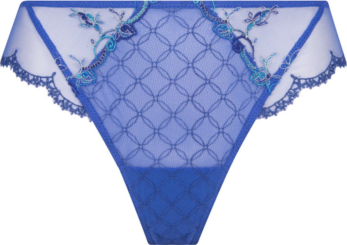 Lise Charme -l De Cristel et D' Eau - String - blauw - ACH0060 - 40