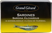 Grand Gérard Sardines in olie 5 dozen x 125 gram