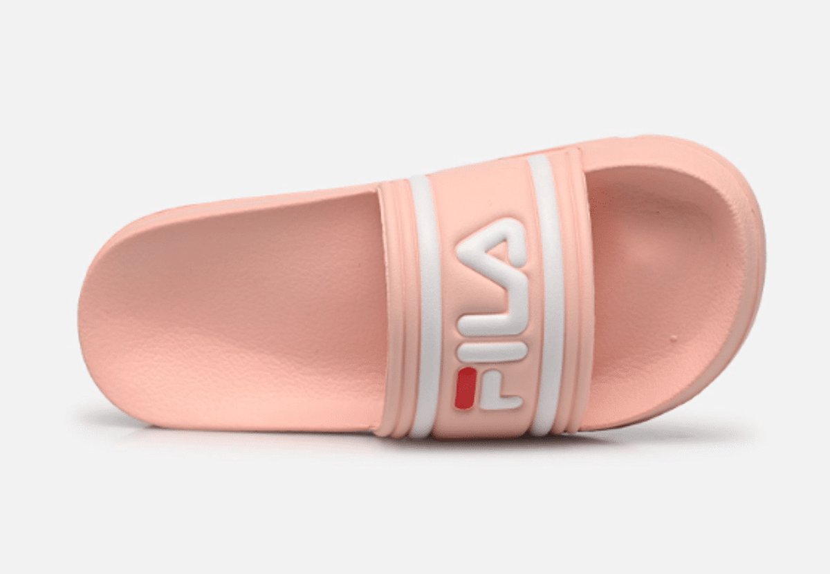 Fila Meisjes Morro Bay Slipper Pale Rosette ROSE Roze
