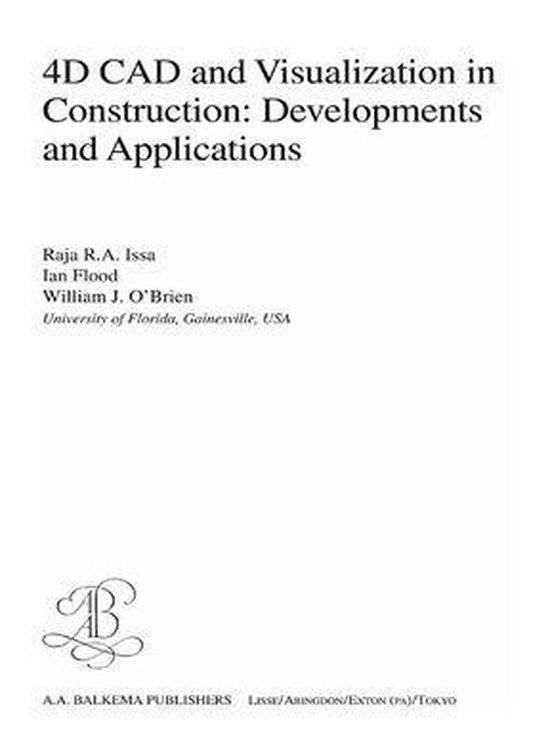 4D CAD and Visualization in Construction - cover