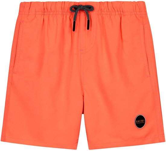 SHIWI boys swim shorts mike Zwembroek - neon orange - Maat 170/176