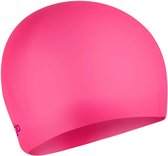 Speedo Plain Moulded Silicone Junior Flare Pink/Wineberry