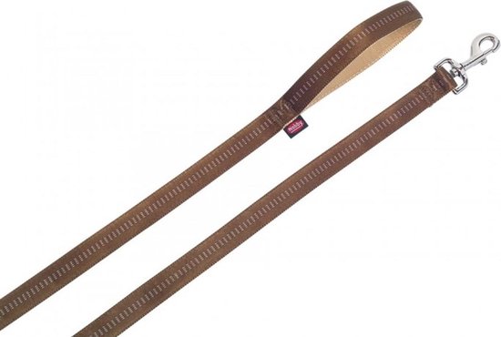 Nobby Halsband Soft Grip Beige/Chocolate für Hunde, stufenlos verstellbar Nobby Halsband Soft Grip Beige/Chocolate für Hunde, stufenlos verstellbar