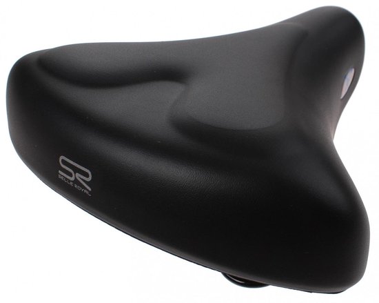 Selle Vélo Selle Royal Respiro - Gel Ventilé - Confort - Noir - Modèle Moderate