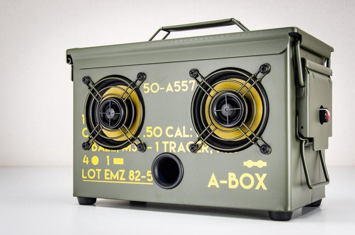 Thodio .50CAL ABOX Ammo Can Bluetooth Speaker Box Bluetooth