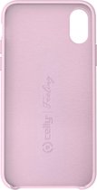Celly Feeling Silicone Back Cover Apple iPhone XR Roze