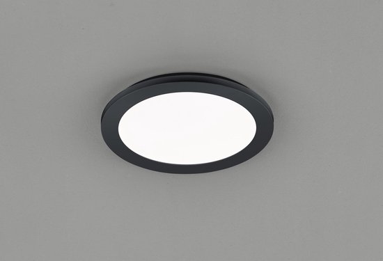 Plafonnier Reality Camillus - Noir - LED intégrée - Avec fonction dim 4 étapes - 26cm