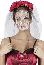 Diadeem Day of the dead met sluier