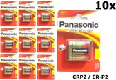 10x Blisters Panasonic LITHIUM Power CRP2 CR-P2 blister de batterie