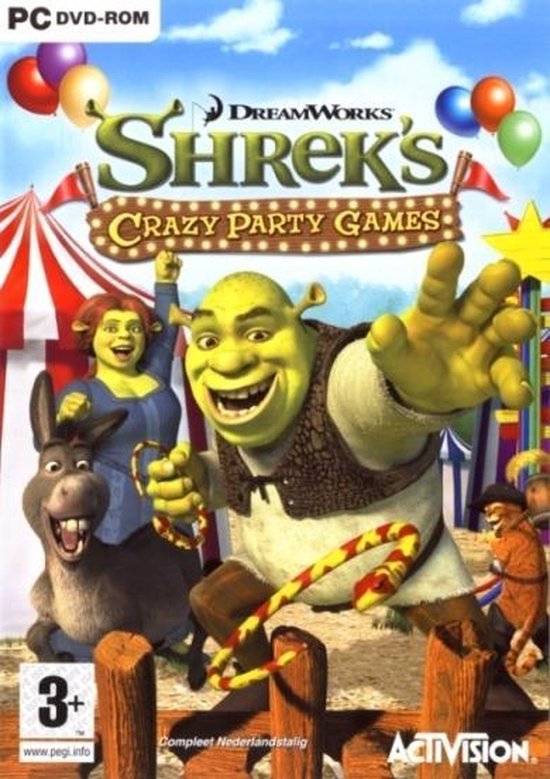 Shrek Crazy Kermis Party Games Windows