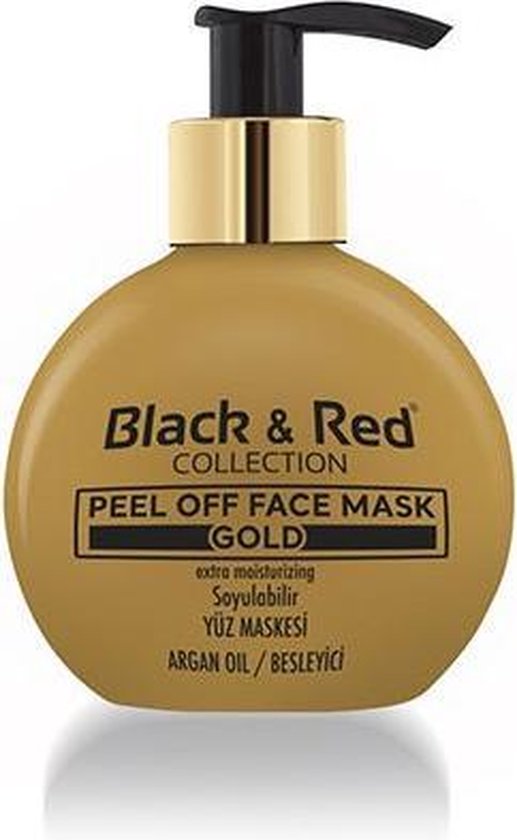 Masque Gold Mask Face de Black Red | bol