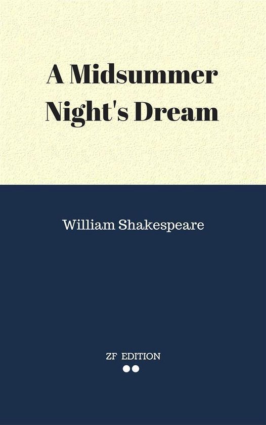 A Midsummer Night's Dream - cover