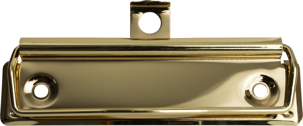 LPC Papierklem Klembordklem - goud - 100 mm - 10 stuks