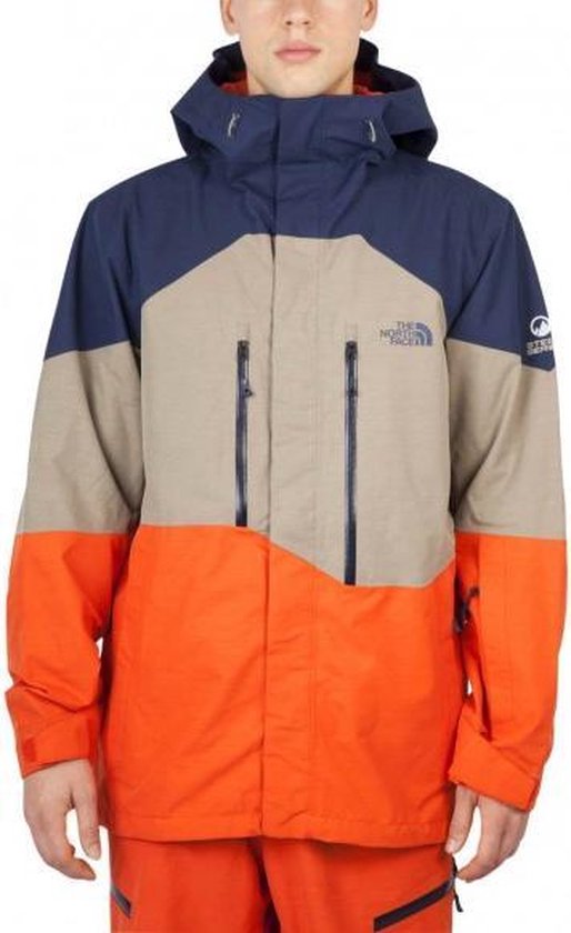 The North Face - NFZ Heren Ski jas (donkerblauw/oranje) - L | bol.com