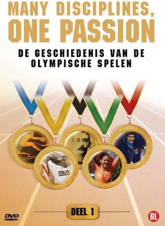 Cover van de film 'Olympische Spelen - De Geschiedenis'