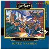 New York Puzzle Company Puzzel Harry Potter Mini Collectie Pixie Mayhem 100 Mini Stukjes