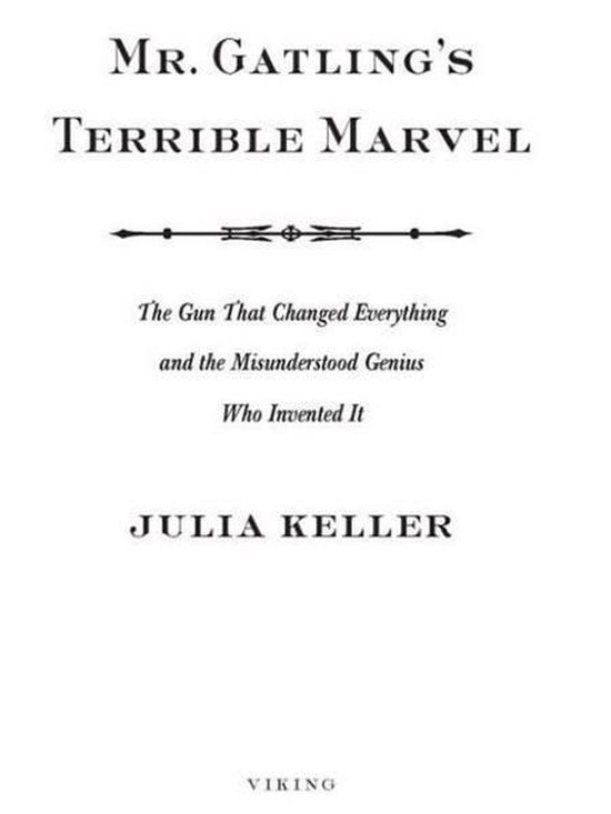 Mr. Gatling's Terrible Marvel - cover