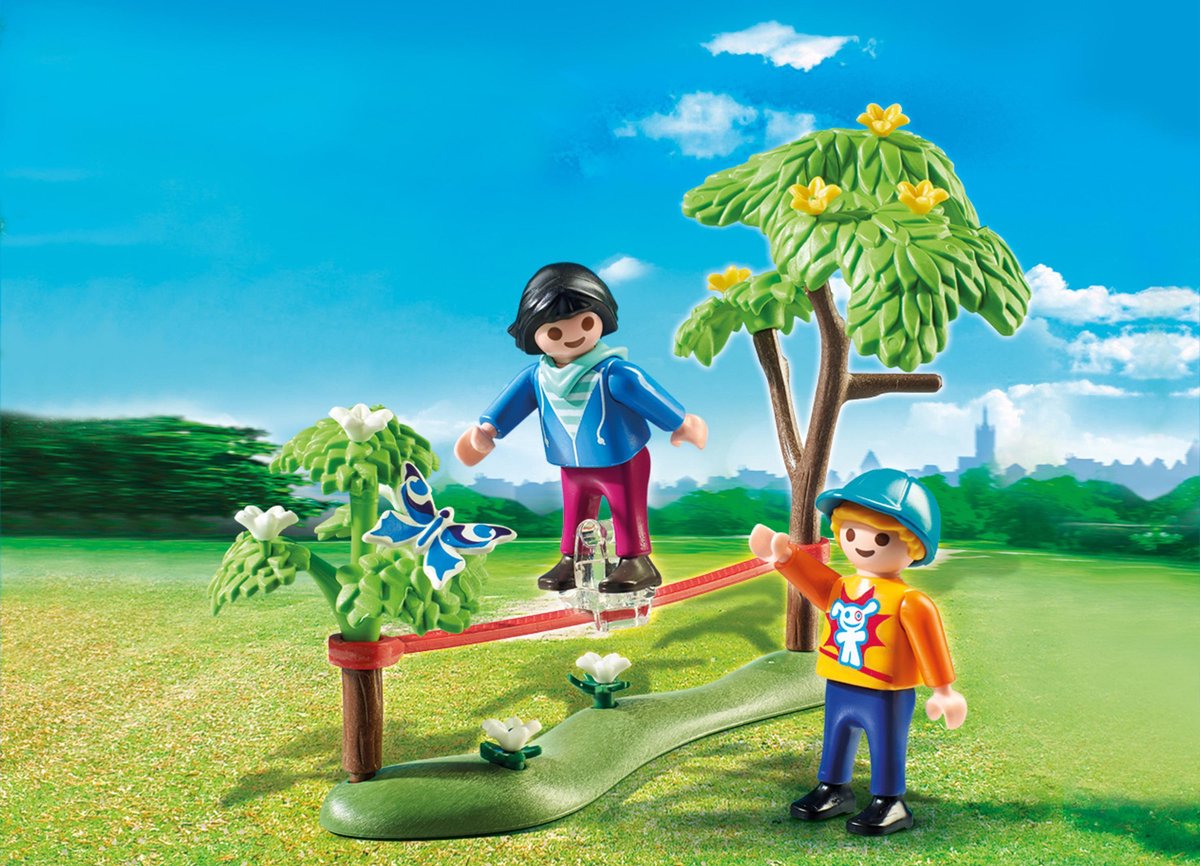 Playmobil Ei nr. 6839 Kinderen met slackline | bol.com