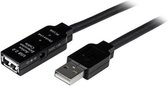 StarTech 15 m USB 2.0 actieve verlengkabel - M/F