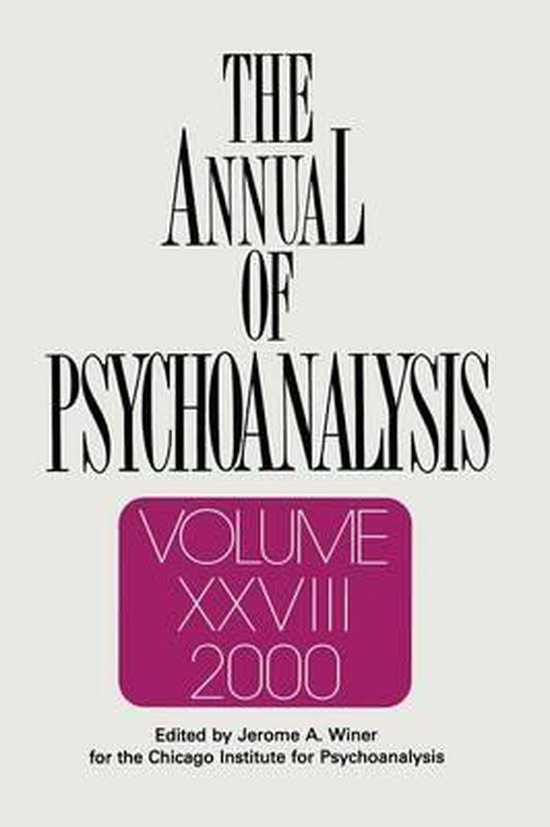 The Annual of Psychoanalysis - cover