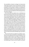Tekstpagina met een paragraaf over de aanschaf en bezitten van dingen, en consumentisme.