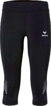 Erima Running tight - Dames - 3/4 Model - Zwart/Paars - Maat 36