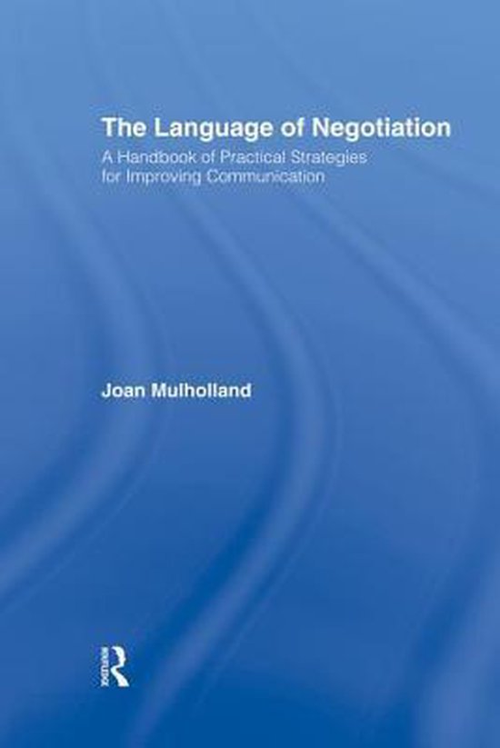 The Language of Negotiation - cover