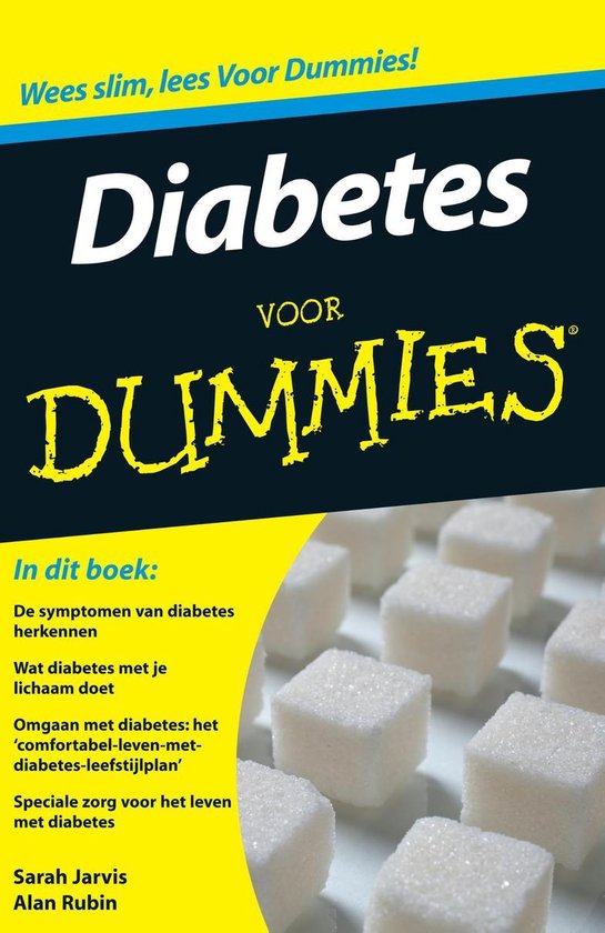 Cover van het boek 'Diabetes voor Dummies' van Sarah Jarvis
