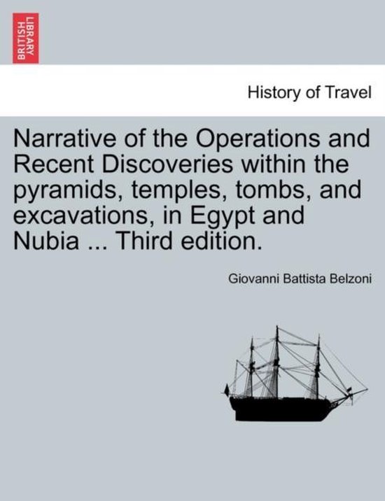 Foto: Narrative of the operations and recent discoveries within the pyramids temples tombs and excavations in egypt and nubia third edition vol i 