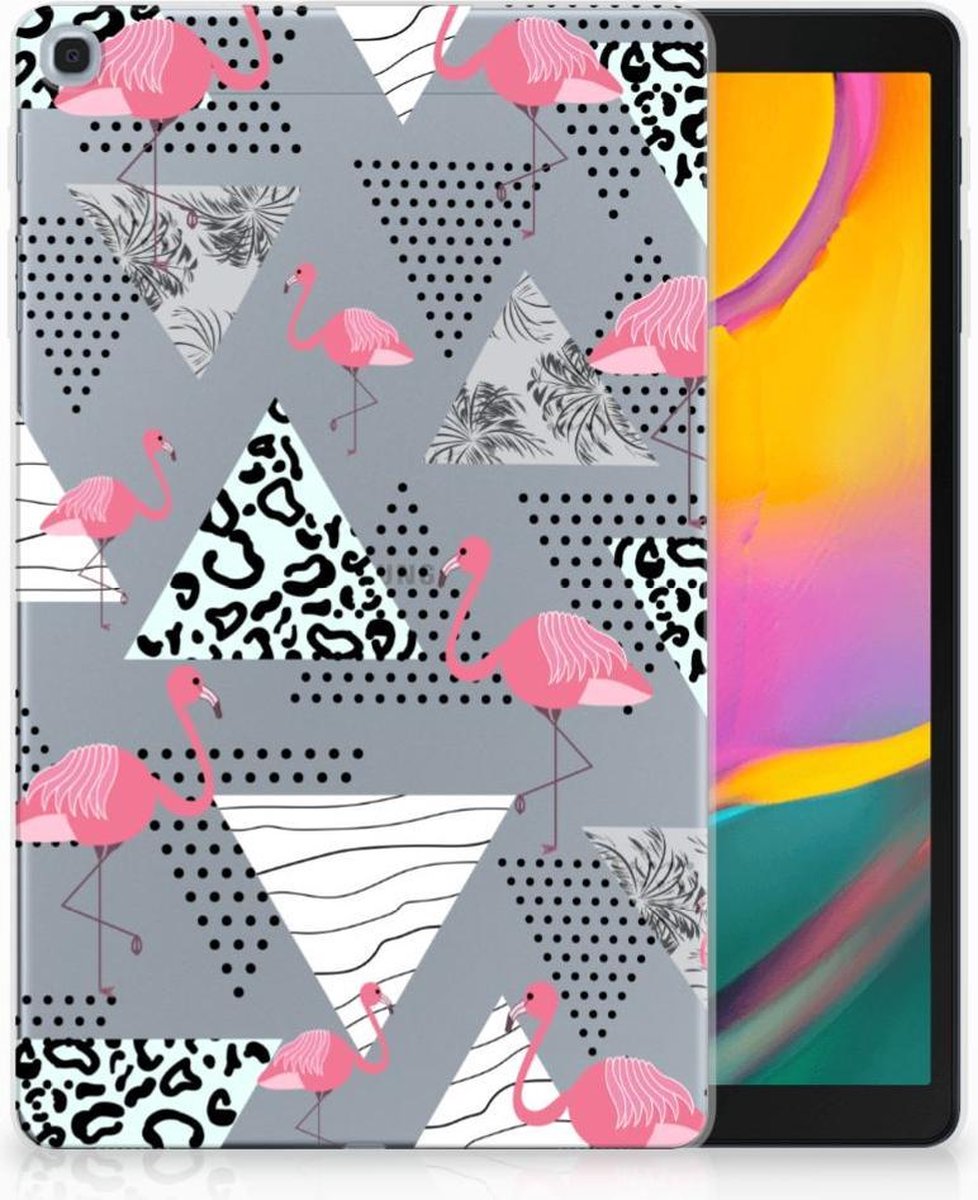 Samsung Galaxy Tab A 10.1 (2019) Back Case Flamingo Triangle