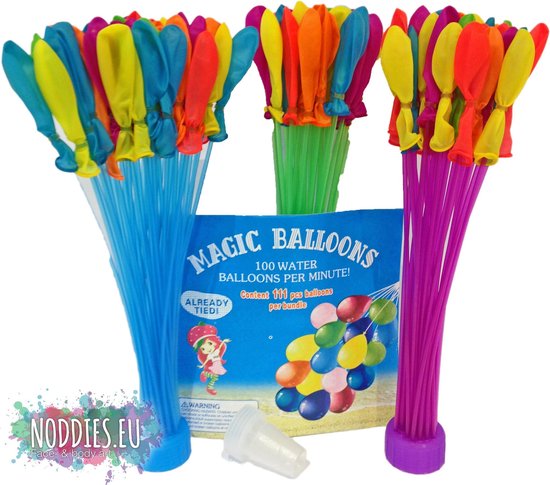 bol.com | Magic balloons waterballonnen 3 x 37 ballonnen (Bunch O Balloons)